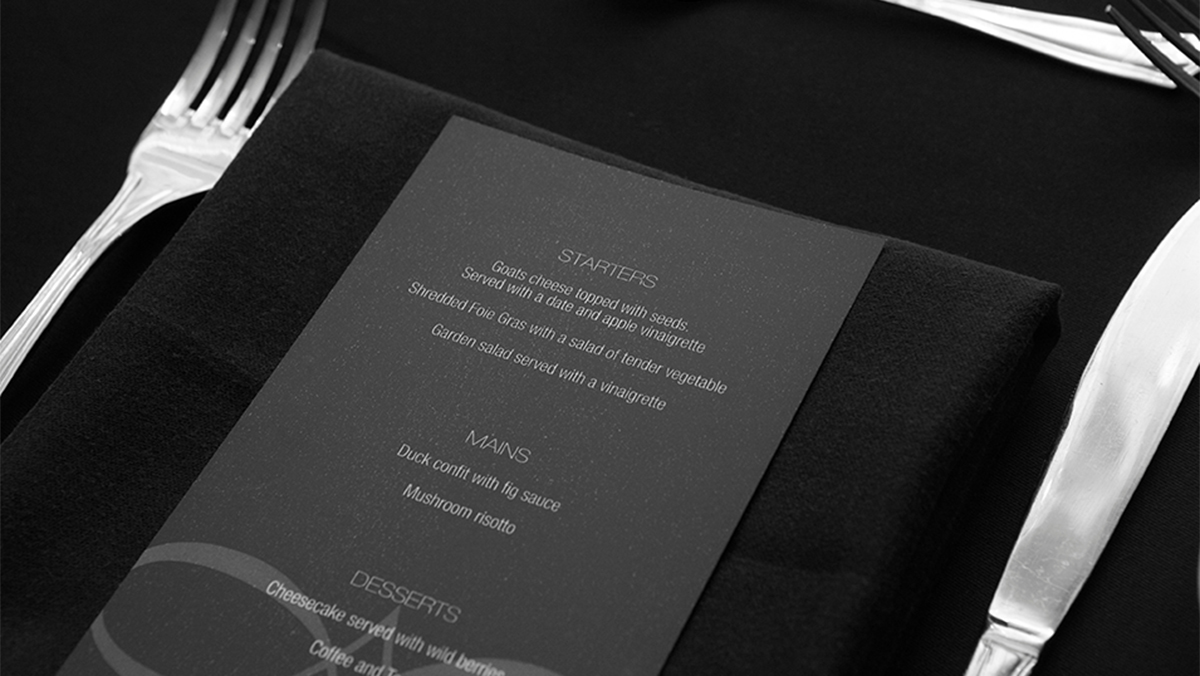 Menus / sets de table
Cimafilm/Digipaps/R75…